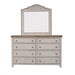 Farmhouse Reimagined Poster Bed, Dresser & Mirror, Night Stand image