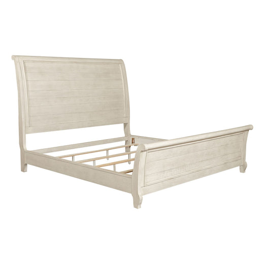 Farmhouse Reimagined King Sleigh Bed - Furniture House (VA)