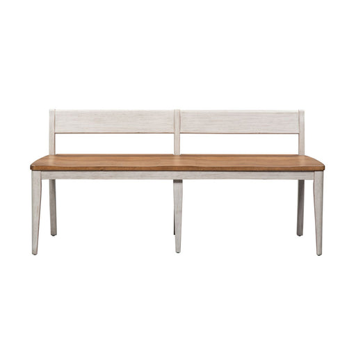 Farmhouse Reimagined Bench (RTA) in Antique White - Furniture House (VA)
