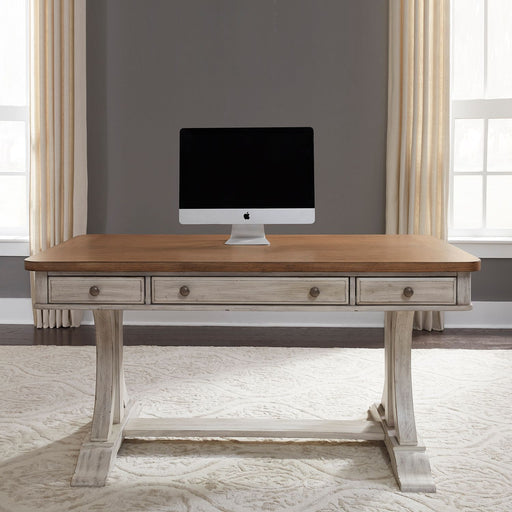 Farmhouse Reimagined 3 Piece Desk & Hutch Set - Furniture House (VA)
