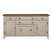 Farmhouse Reimagined Door Credenza in Antique White - Furniture House (VA)