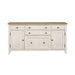 Farmhouse Reimagined Door Credenza in Antique White image