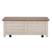 Farmhouse Reimagined Storage Trunk in Antique White - Furniture House (VA)