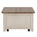 Farmhouse Reimagined Storage Trunk in Antique White - Furniture House (VA)