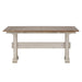 Farmhouse Reimagined Flip Lid Sofa Table in Antique White image