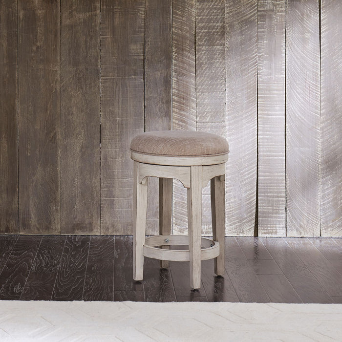 Farmhouse Reimagined Console Swivel Stool image