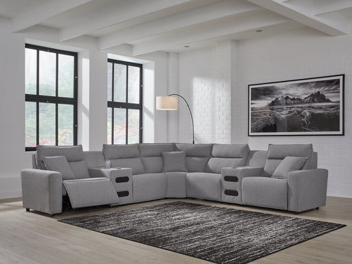 Modmax II Power Reclining Sectional with Audio Consoles - Furniture House (VA)