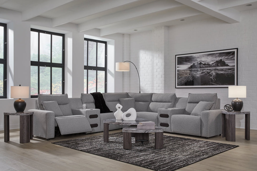 Modmax II Power Reclining Sectional with Audio Consoles - Furniture House (VA)