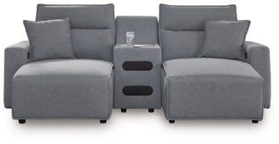 Modmax Power Reclining Sectional with Chaise - Furniture House (VA)