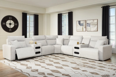 Modmax II Power Reclining Sectional with Audio Consoles - Furniture House (VA)