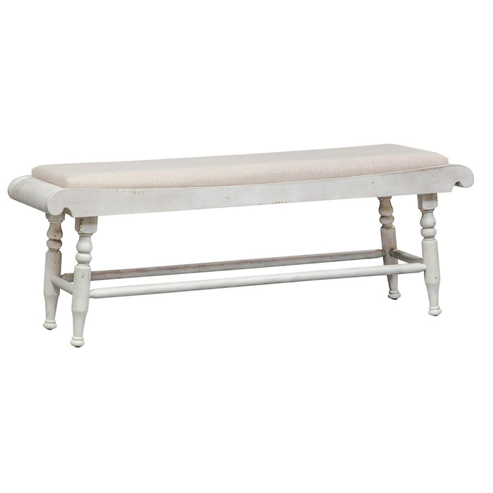 Whitney Bench in Weathered Gray - Furniture House (VA)
