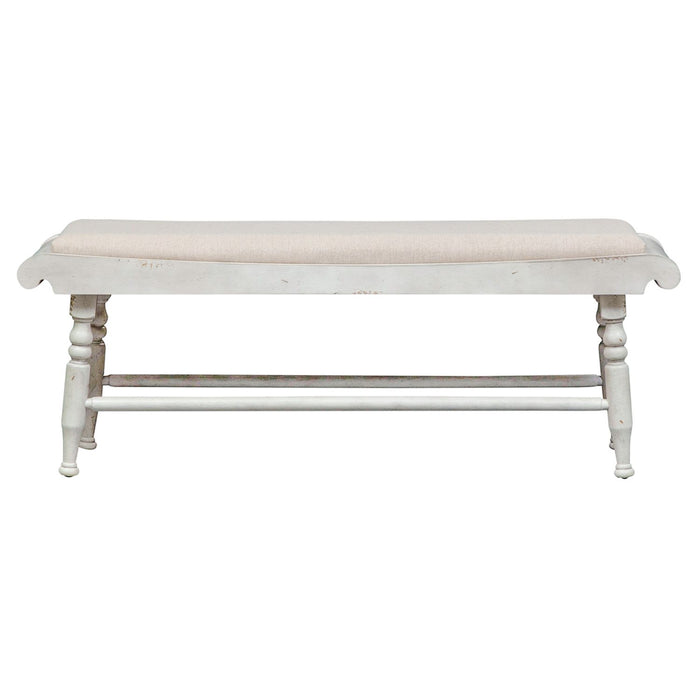 Whitney Bench in Weathered Gray - Furniture House (VA)