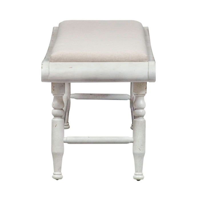 Whitney Bench in Weathered Gray - Furniture House (VA)
