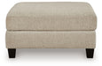 Steelwater Retreat Oversized Accent Ottoman - Furniture House (VA)