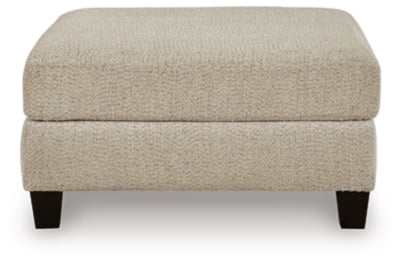 Steelwater Retreat Oversized Accent Ottoman - Furniture House (VA)