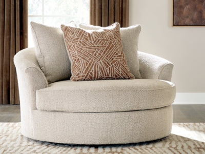 Steelwater Retreat Oversized Swivel Accent Chair - Furniture House (VA)