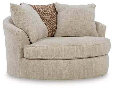 Steelwater Retreat Oversized Swivel Accent Chair - Furniture House (VA)