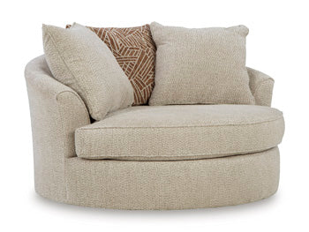 Steelwater Retreat Oversized Swivel Accent Chair - Furniture House (VA)