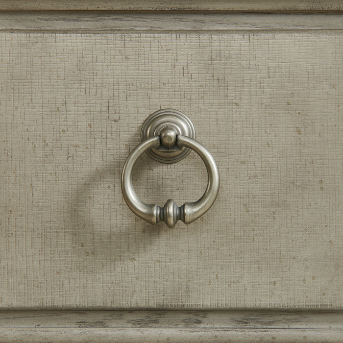Whit-Ash Panel Bedroom Set in Light Grey