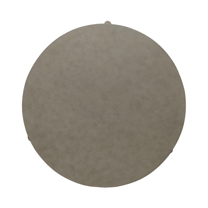 Affinity Round Cocktail Table in Dusty Taupe with Concrete Top - Furniture House (VA)