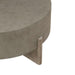 Affinity Round Cocktail Table in Dusty Taupe with Concrete Top - Furniture House (VA)