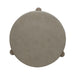Affinity Chairside Table in Dusty Taupe with Concrete Top - Furniture House (VA)