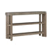 Affinity Sofa Table in Dusty Taupe with Concrete Top - Furniture House (VA)