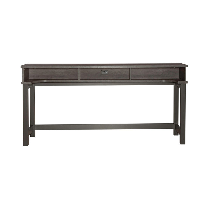 Tanners Creek Console Bar Table in Gray - Furniture House (VA)