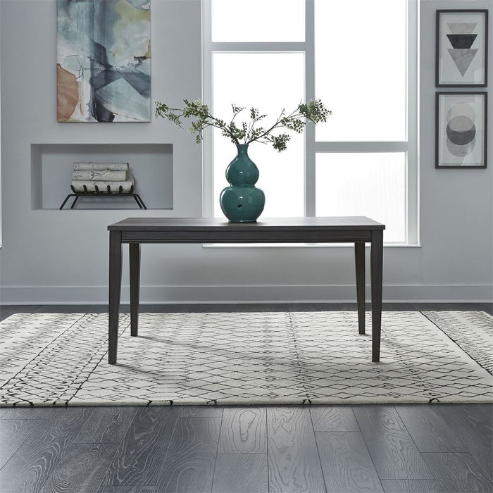 Liberty Furniture Tanners Creek Rectangular Leg Dining Table in Greystone