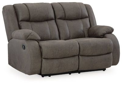 First Base Reclining Loveseat - Furniture House (VA)