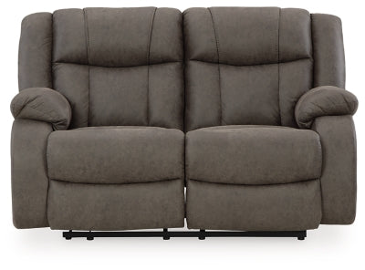 First Base Reclining Loveseat - Furniture House (VA)