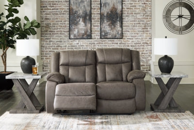 First Base Reclining Loveseat - Furniture House (VA)
