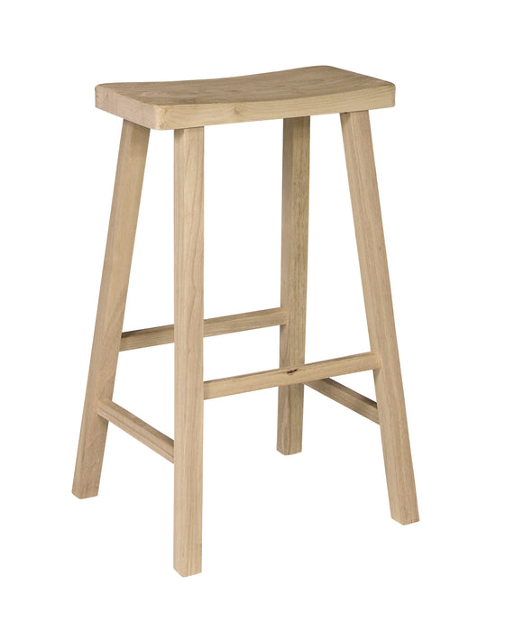 Stools 30" Saddle Seat Bar Stool