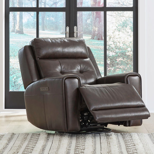 Carrington SG Recliner P3 & ZG in Dark Brown - Furniture House (VA)