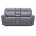 Cooper Loveseat w/Console P3 & ZG in Blue Gray - Furniture House (VA)