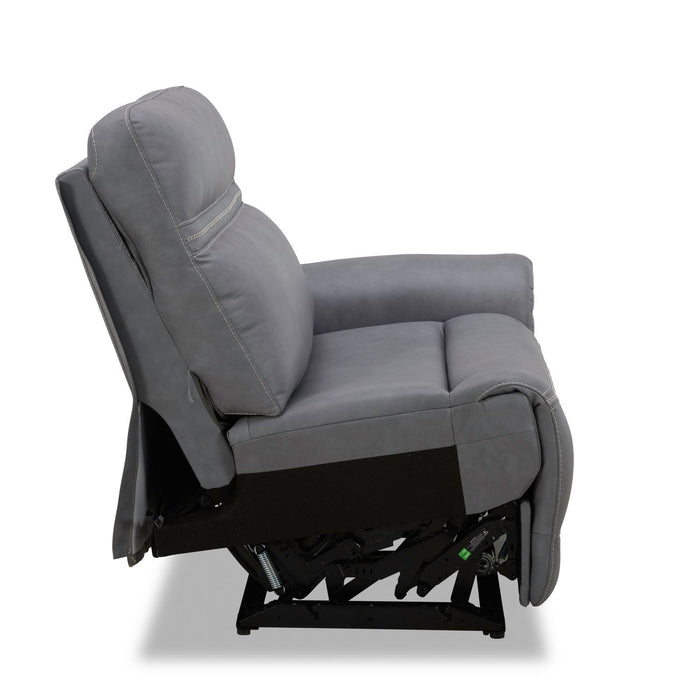 Cooper R Arm Recliner P3 & ZG - Blue Gray - Furniture House (VA)