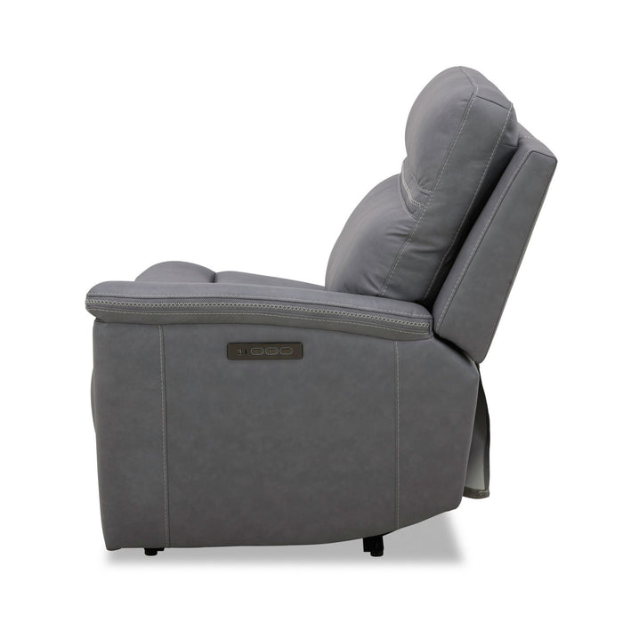 Cooper R Arm Recliner P3 & ZG - Blue Gray - Furniture House (VA)