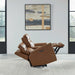 Cooper Loveseat w/Console P3 & ZG in Camel - Furniture House (VA)