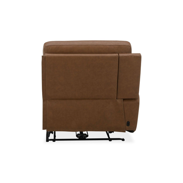 Cooper L Arm Recliner P3 & ZG - Camel - Furniture House (VA)