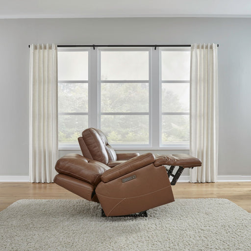 Cameron Loveseat w/Console P3 & ZG - Saddle - Furniture House (VA)