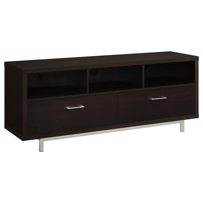 Casey 2-drawer Rectangular TV Console Cappuccino - Furniture House (VA)