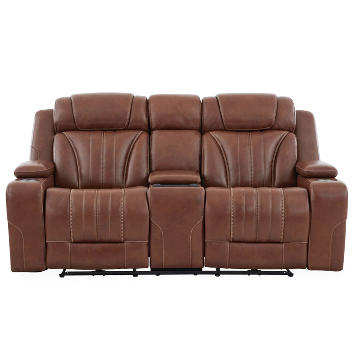 Caswell Loveseat w/ Console P2 & ZG - Furniture House (VA)