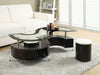 Buckley 3-piece Coffee Table and Stools Set Cappuccino - Furniture House (VA)