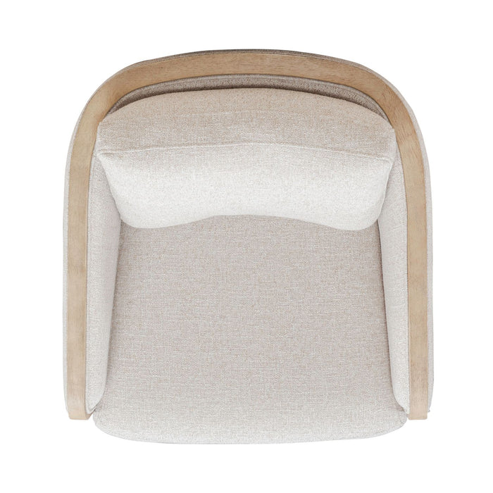 Nora Uph Swivel Accent Chair - Light Brown - Furniture House (VA)