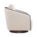 Nora Uph Swivel Accent Chair - Dark Brown - Furniture House (VA)