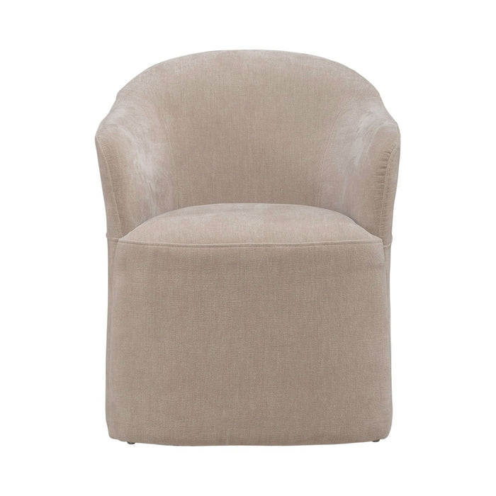 Accent Dining Accent Dining Chair w/ Casters - Wicker image