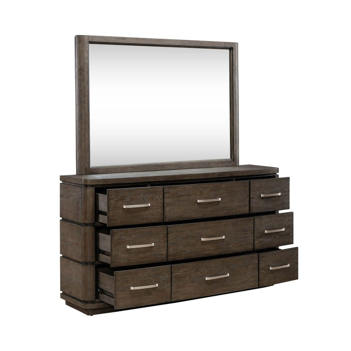 Cascade Falls Dresser & Mirror - Furniture House (VA)