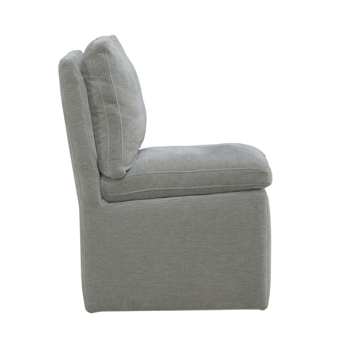 Accent Dining Accent Dining Chair w/ Casters - Sapphire image