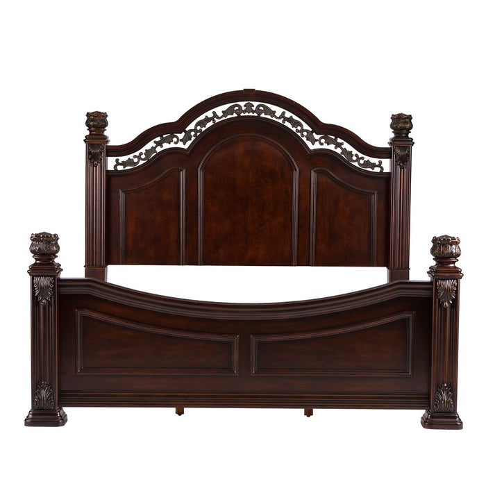 Messina Estates King California Poster Bed - Furniture House (VA)