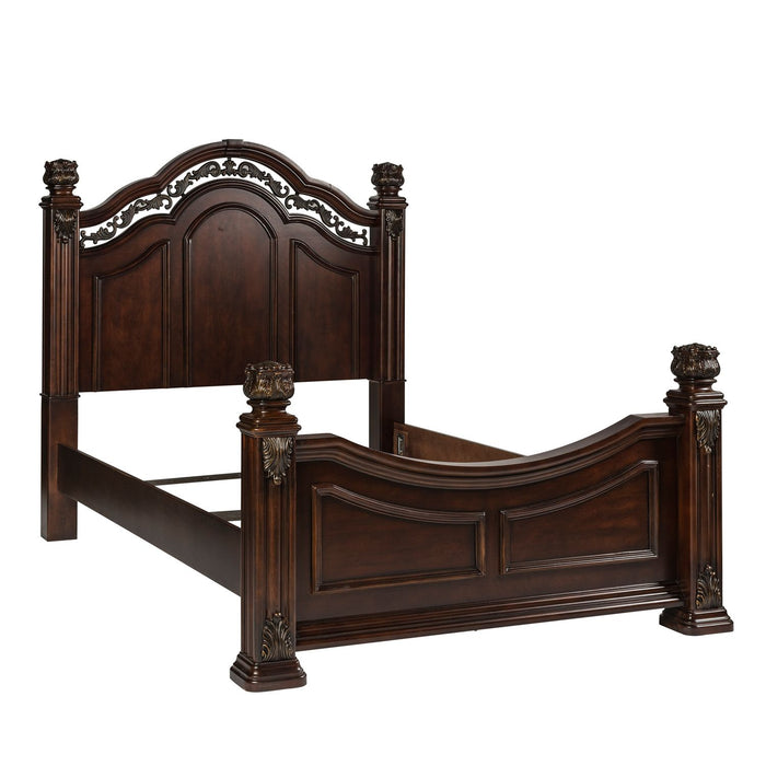 Messina Estates Queen Poster Bed - Furniture House (VA)